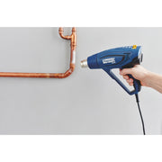 Rapid 5001352, Pistol cu aer cald R2000, 2000 W, 3 trepte temperatura si debit, 250 - 500 l/min, 60-600 °C, + geanta