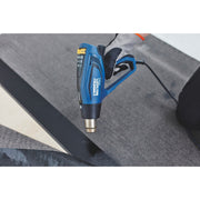 Rapid 5001353, Pistol cu aer cald R2200-E, 2200 W, LED, 3 trepte temperatura si debit, 250 - 500 l/min, 60-650 °C, + geanta