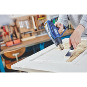 Rapid 5001353, Pistol cu aer cald R2200-E, 2200 W, LED, 3 trepte temperatura si debit, 250 - 500 l/min, 60-650 °C, + geanta