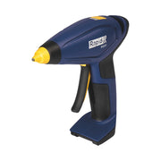 Rapid 5001401, Pistol de lipit cu acumulator GlueGun Rapid BGX7, albastru, debit 150g/h, 170°C, functional cu batoane de 7 mm