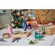 Rapid 5001401, Pistol de lipit cu acumulator GlueGun Rapid BGX7, albastru, debit 150g/h, 170°C, functional cu batoane de 7 mm