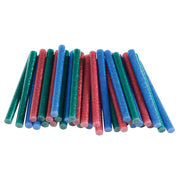 Cumpara acum set 36 batoane de adeziv, decoratii, colorate cu sclipici, 7 x 90 mm de la Mesterul Minune
