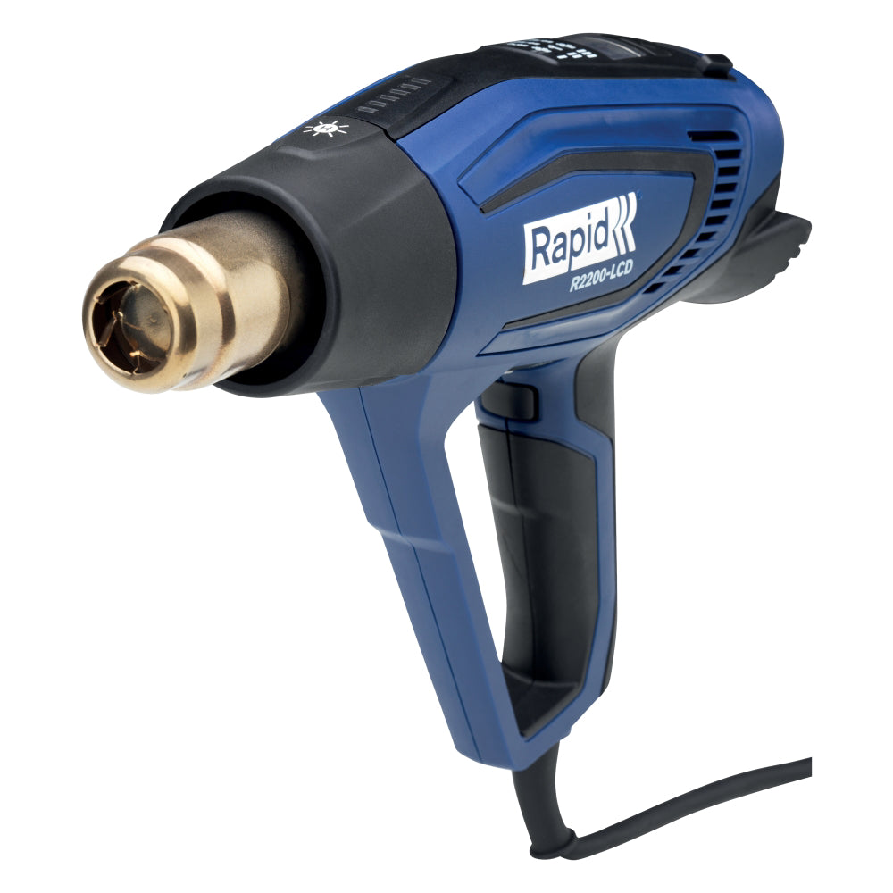 Cumpara acum Pistol cu aer cald R2200-LCD, 2200 W, LED, LCD, 3 trepte temperatura de la Mesterul Minune