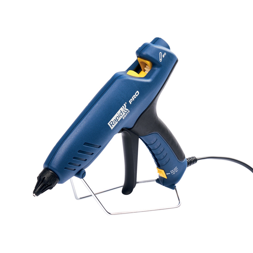 Cumpara acum Pistol profesional GlueGun PRO EG313, albastru, max 100W, debit de la Mesterul Minune