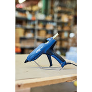 Rapid 5001490, Pistol profesional GlueGun PRO EG313, albastru, max 100W, debit 900g/h, 195°C, functional cu batoane de 12 mm