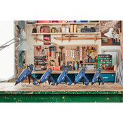 Rapid 5001490, Pistol profesional GlueGun PRO EG313, albastru, max 100W, debit 900g/h, 195°C, functional cu batoane de 12 mm