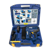 Rapid 5001498, P4A, Set pistol capsator cu incarcator si acumulator BNX50, functional cu cuie No.8, Bosch Power for All Alliance