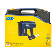 Rapid 5001498, P4A, Set pistol capsator cu incarcator si acumulator BNX50, functional cu cuie No.8, Bosch Power for All Alliance