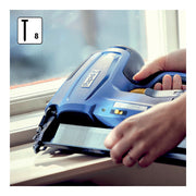 Rapid 5001501, P4A, Pistol capsator cu acumulator BNX50, functional cu cuie No.8, Bosch Power for All Alliance