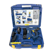 Rapid 5001502, P4A, Set pistol capsator cu incarcator si acumulator BTX606, functional cu capse No.606 si cuie No.8, Bosch Power for All Alliance