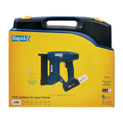 Rapid 5001502, P4A, Set pistol capsator cu incarcator si acumulator BTX606, functional cu capse No.606 si cuie No.8, Bosch Power for All Alliance