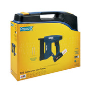 Rapid 5001502, P4A, Set pistol capsator cu incarcator si acumulator BTX606, functional cu capse No.606 si cuie No.8, Bosch Power for All Alliance