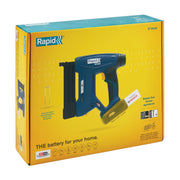 Rapid 5001505, P4A, Pistol capsator cu acumulator BTX606, functional cu capse No.606 si cuie No.8, Bosch Power for All Alliance