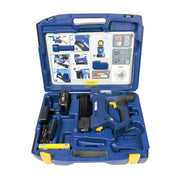 Rapid 5001506, P4A, Set pistol capsator cu acumulator si incarcator BTX553, functional cu capse No.53 si cuie No.8, Bosch Power for All Alliance