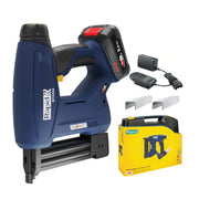 Rapid 5001506, P4A, Set pistol capsator cu acumulator si incarcator BTX553, functional cu capse No.53 si cuie No.8, Bosch Power for All Alliance