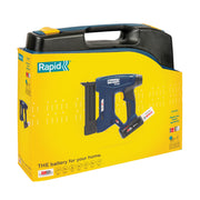 Rapid 5001506, P4A, Set pistol capsator cu acumulator si incarcator BTX553, functional cu capse No.53 si cuie No.8, Bosch Power for All Alliance