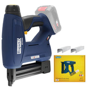 Rapid 5001509, P4A, Pistol capsator cu acumulator BTX553, functional cu capse No.53 si cuie No.8, Bosch Power for All Alliance