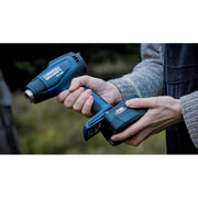 Rapid 5001510, P4A, Set pistol cu aer cald RX1000 cu acumulator si incarcator, 30-550 grade, ecran LCD, Bosch Power for All Alliance