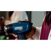 Rapid 5001510, P4A, Set pistol cu aer cald RX1000 cu acumulator si incarcator, 30-550 grade, ecran LCD, Bosch Power for All Alliance