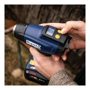 Rapid 5001513, P4A, Pistol cu aer cald RX1000 cu acumulator, 30-550 grade, ecran LCD, Bosch Power for All Alliance