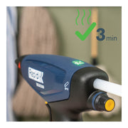 Rapid 5001514, P4A, Set pistol de lipit cu acumulator si incarcator BGX500, 900g/h, incalzire rapida, indicator LED, Bosch Power for All Alliance