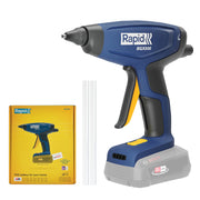 Rapid 5001517, P4A, Pistol de lipit cu acumulator BGX500, 900g/h, incalzire rapida, indicator LED, Bosch Power for All Alliance