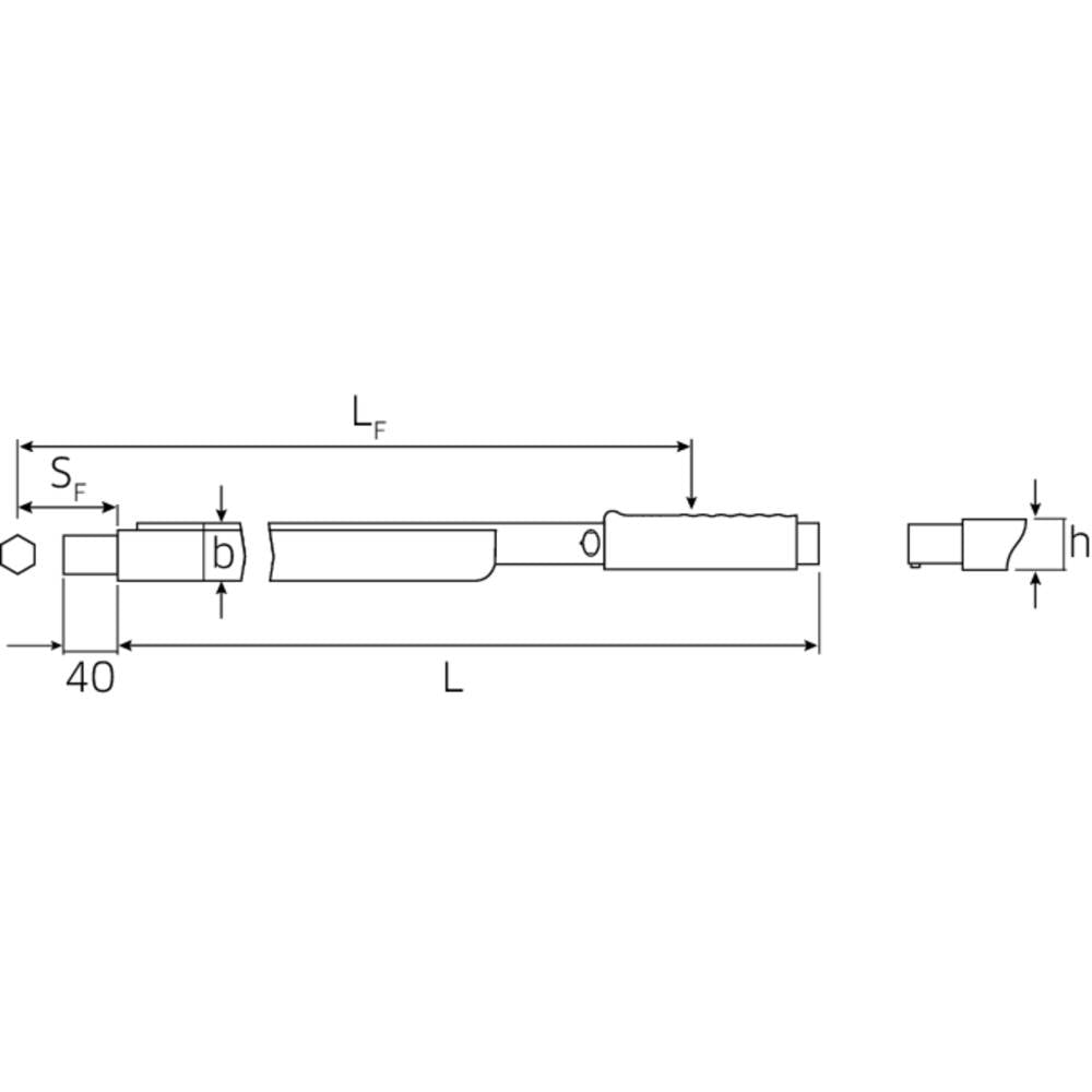 Cumpara acum Cheie dinamometrica manoskop 730/80, 160–800 Nm, Stahlwille 50180080 de la Mesterul Minune