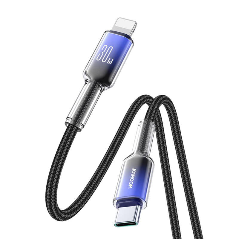 Cumpara acum Cablu USB-C Lightning Joyroom S-A42 30W 1.2m czarny de la Mesterul Minune