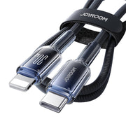 Cumpara acum Cablu USB-C Lightning Joyroom S-A42 30W 1.2m czarny de la Mesterul Minune