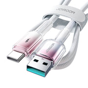 Cumpara acum Joyroom S-A42 3A USB-A USB-C Cablu 1.2m alb de la Mesterul Minune