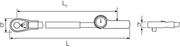 Cumpara acum Cheie dinamometrica manoskop 71AR/80, cu click, 160–800 Nm, Stahlwille de la Mesterul Minune