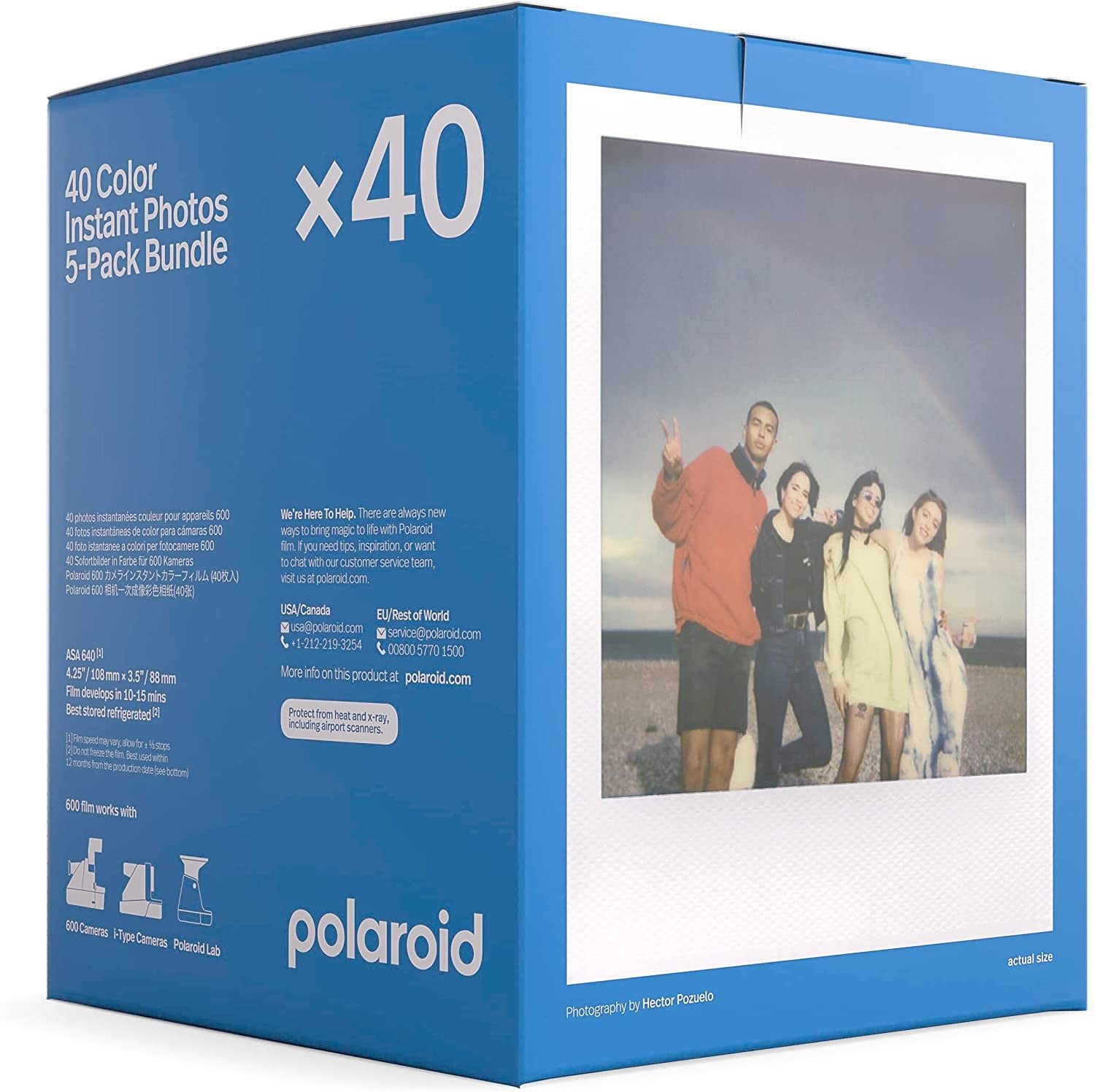 Polaroid Originals Color Film for 600 x40pack