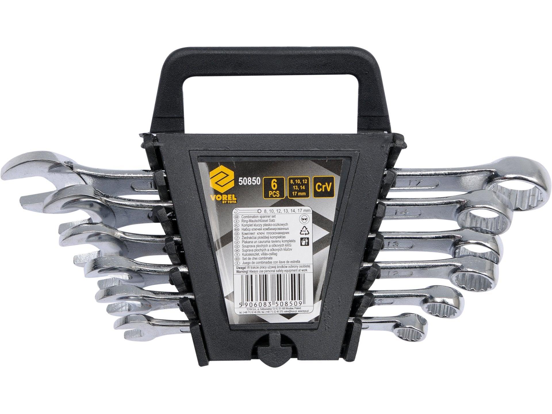 SET 6 CHEI COMBINATE CR-V, 8-17MM VOREL 50850