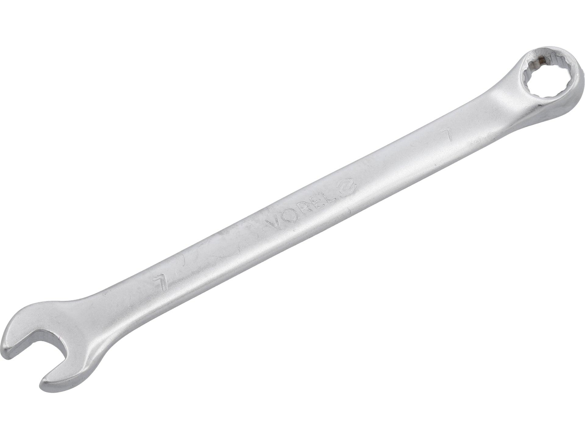 CHEIE COMBINATĂ SATINATĂ, CR-V, 7MM VOREL 51672