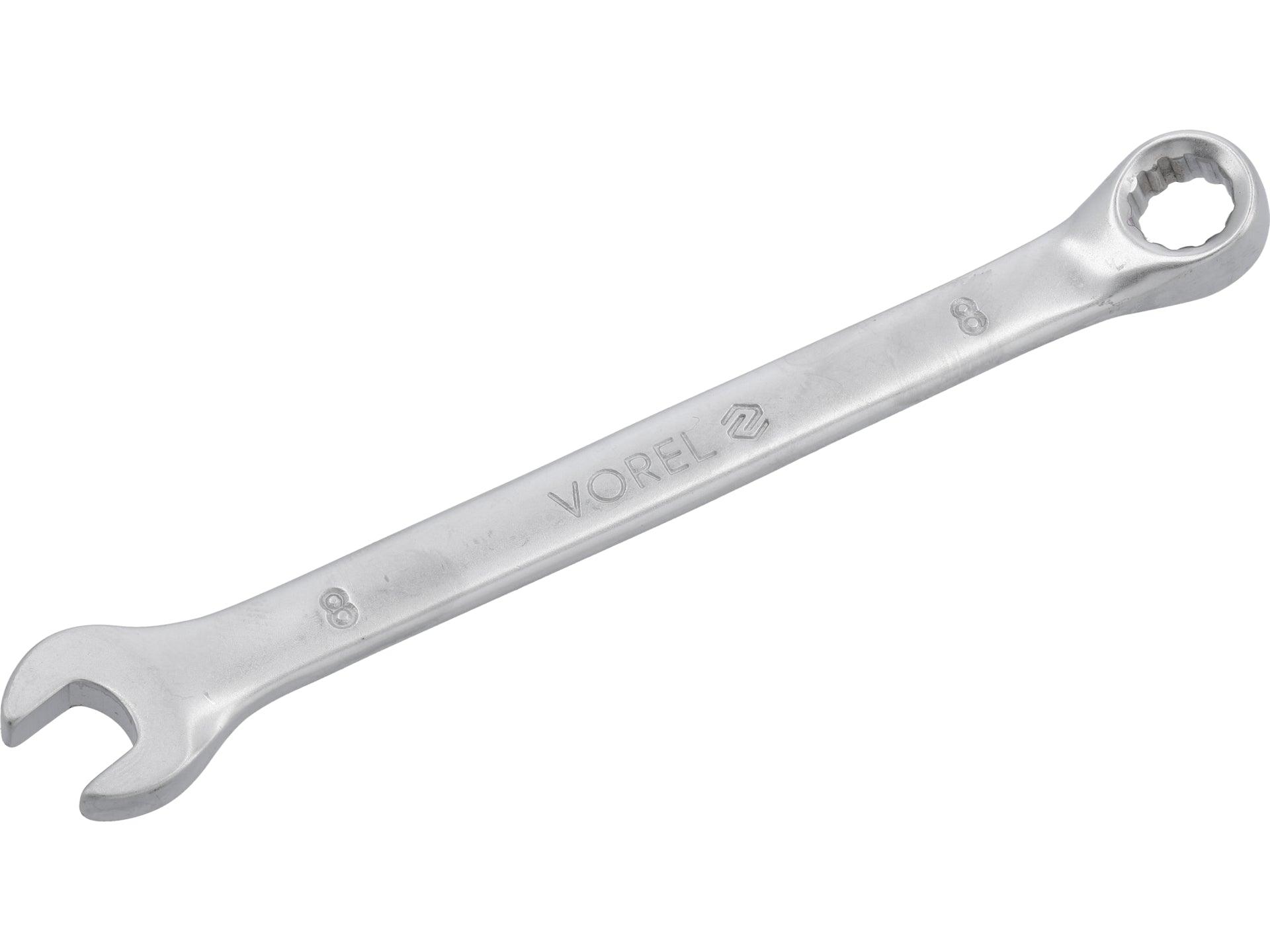 CHEIE COMBINATĂ SATINATĂ, CR-V, 8MM VOREL 51673