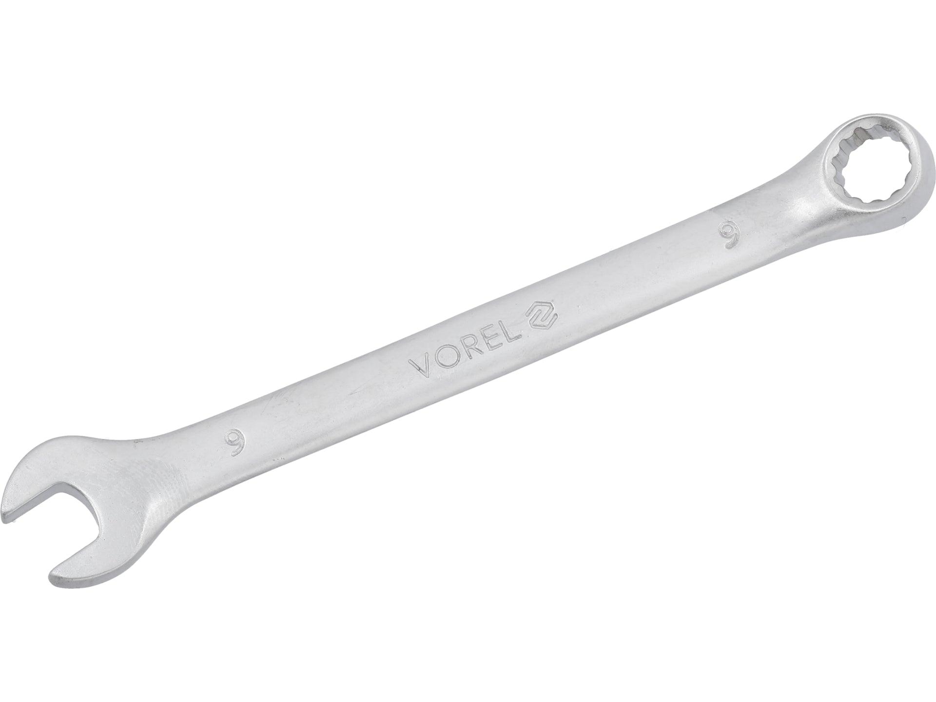 CHEIE COMBINATĂ SATINATĂ, CR-V, 9MM VOREL 51674