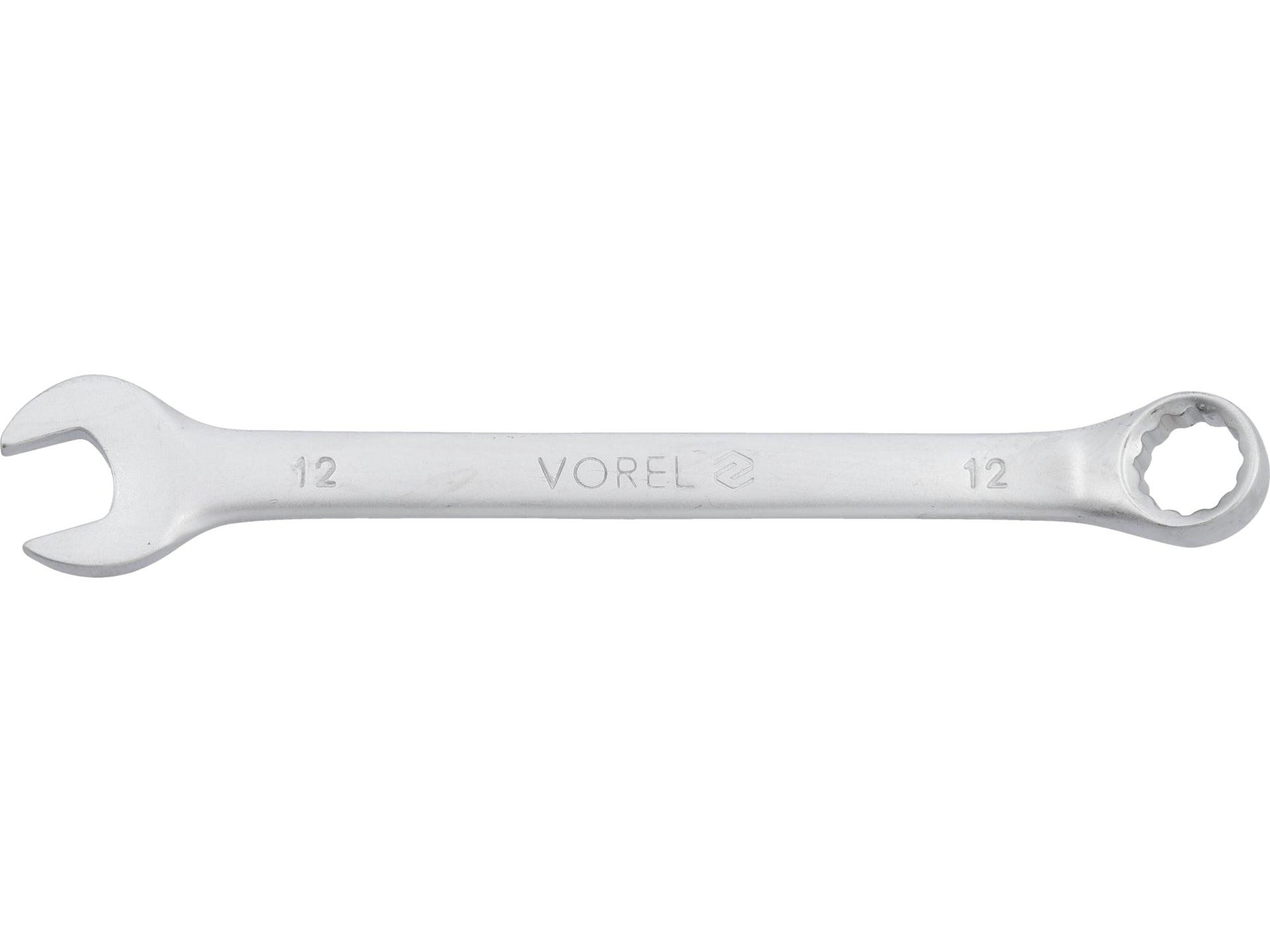 CHEIE COMBINATĂ SATINATĂ, CR-V, 12MM VOREL 51677