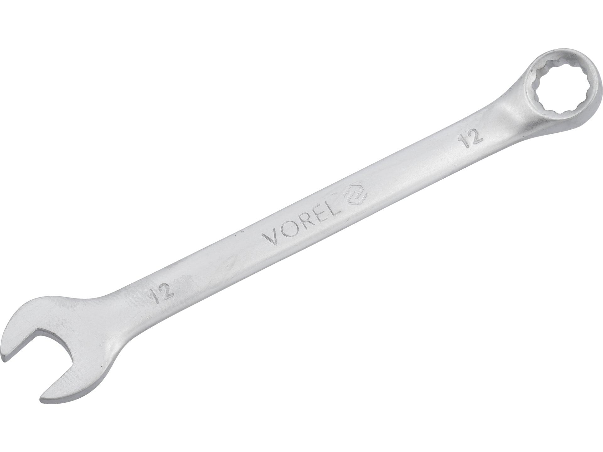 CHEIE COMBINATĂ SATINATĂ, CR-V, 12MM VOREL 51677