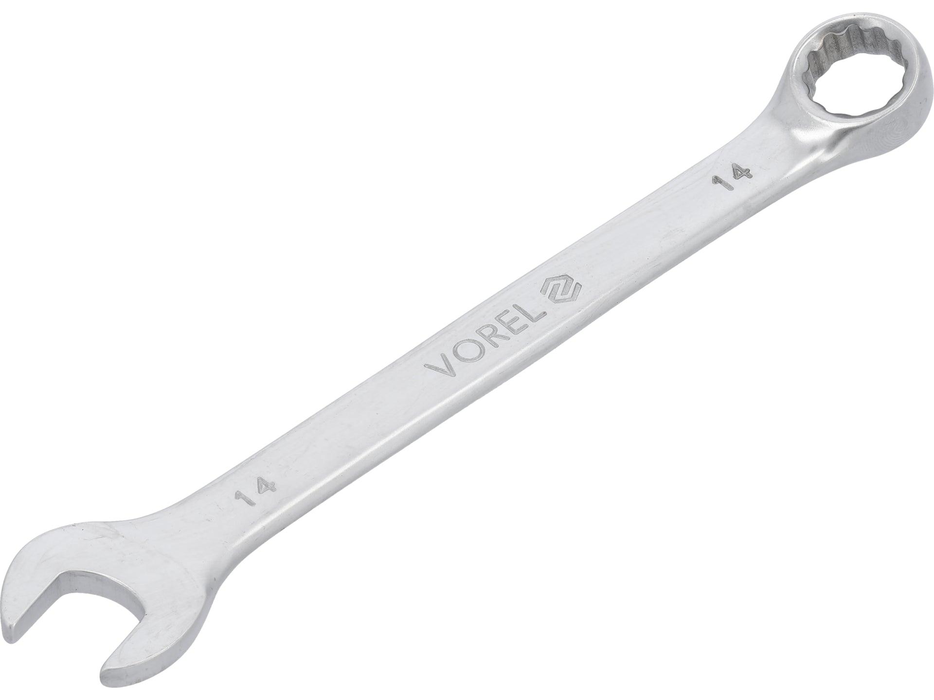 CHEIE COMBINATĂ SATINATĂ, CR-V, 14MM VOREL 51679