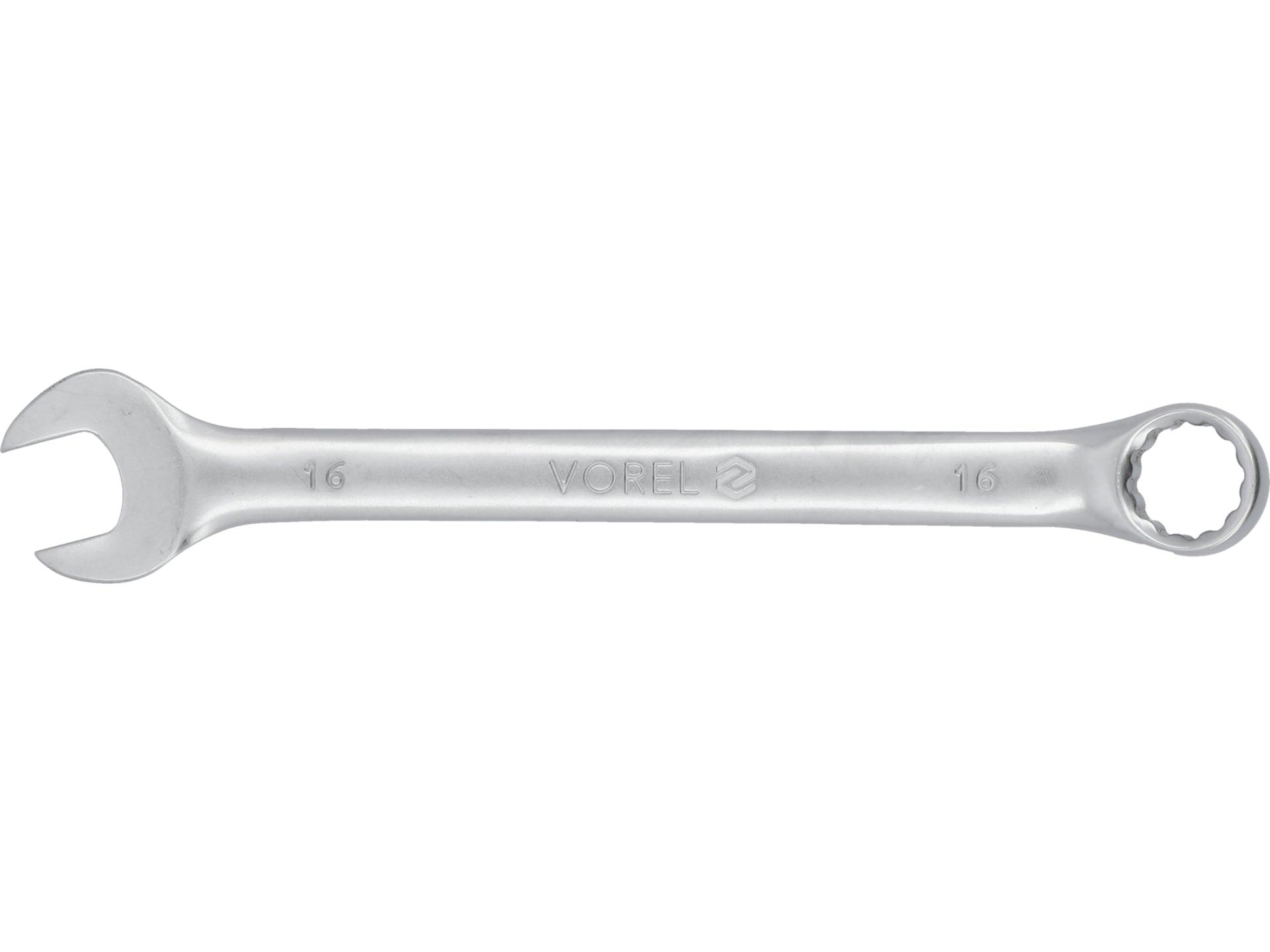 CHEIE COMBINATĂ SATINATĂ, CR-V, 16MM VOREL 51681