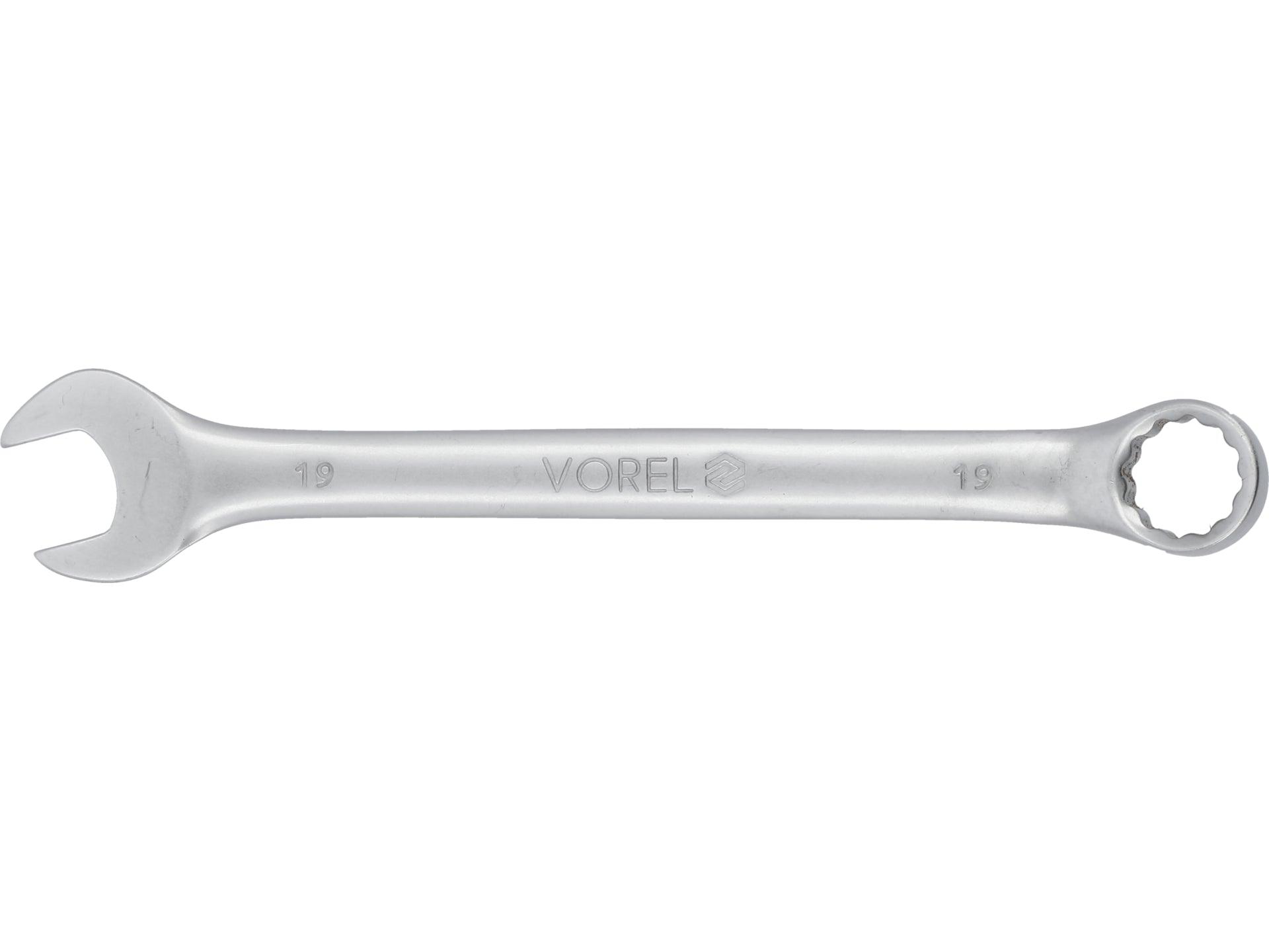 CHEIE COMBINATĂ SATINATĂ, CR-V, 19MM VOREL 51684