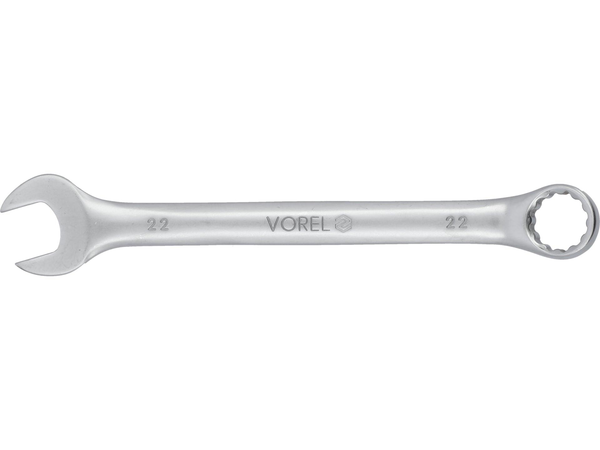 CHEIE COMBINATĂ SATINATĂ, CR-V, 22MM VOREL 51687