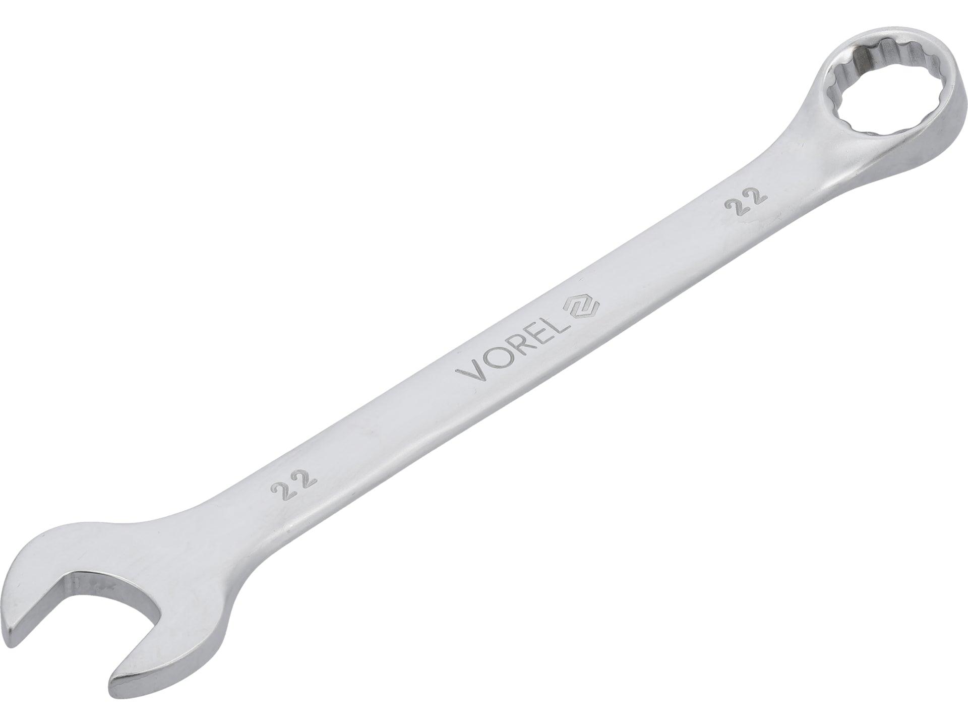 CHEIE COMBINATĂ SATINATĂ, CR-V, 22MM VOREL 51687