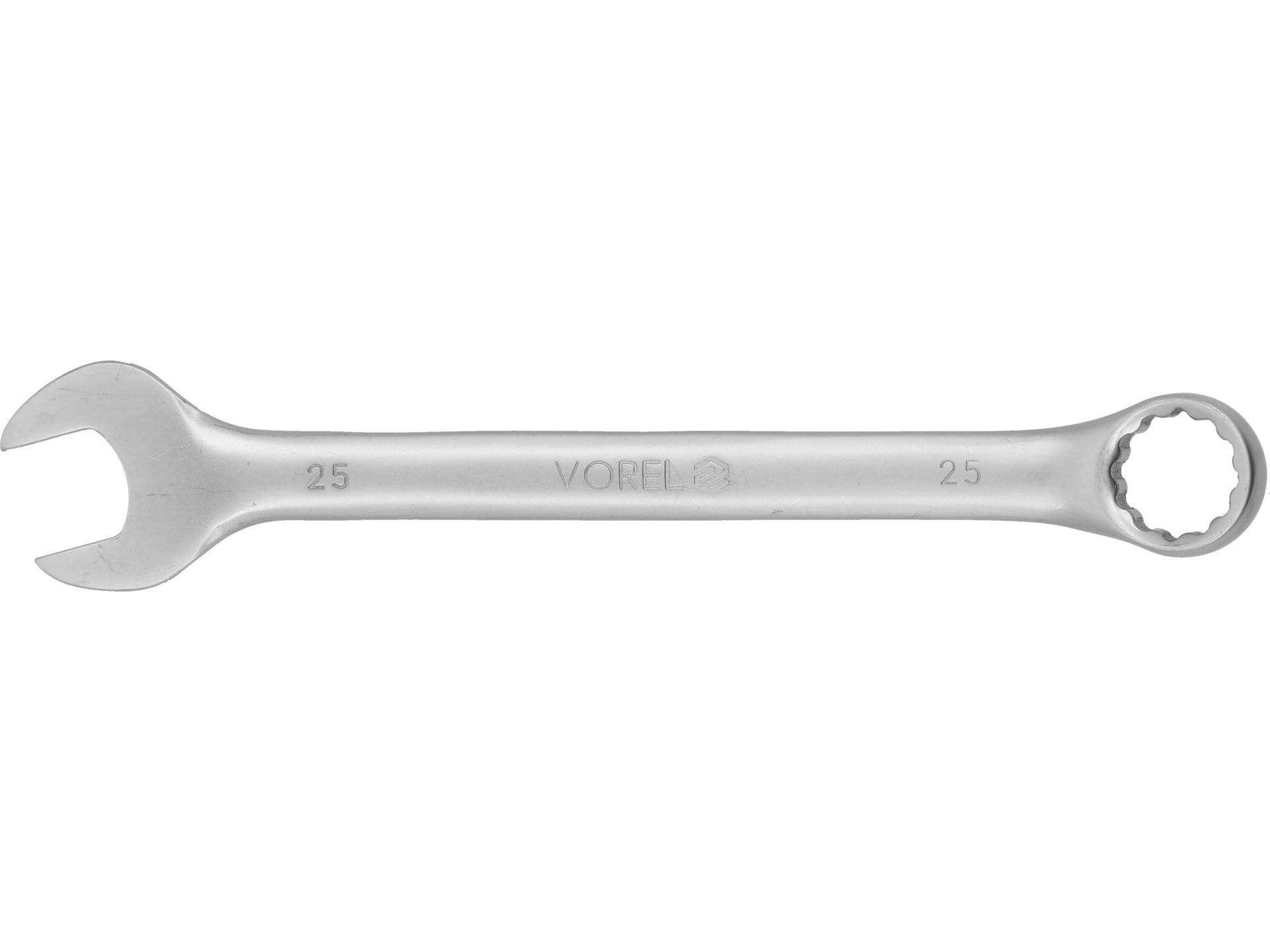 CHEIE COMBINATĂ SATINATĂ, CR-V, 25MM VOREL 51690