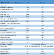 Boiler pentru pompa de caldura cu serpentina marita FORNELLO SOL HP