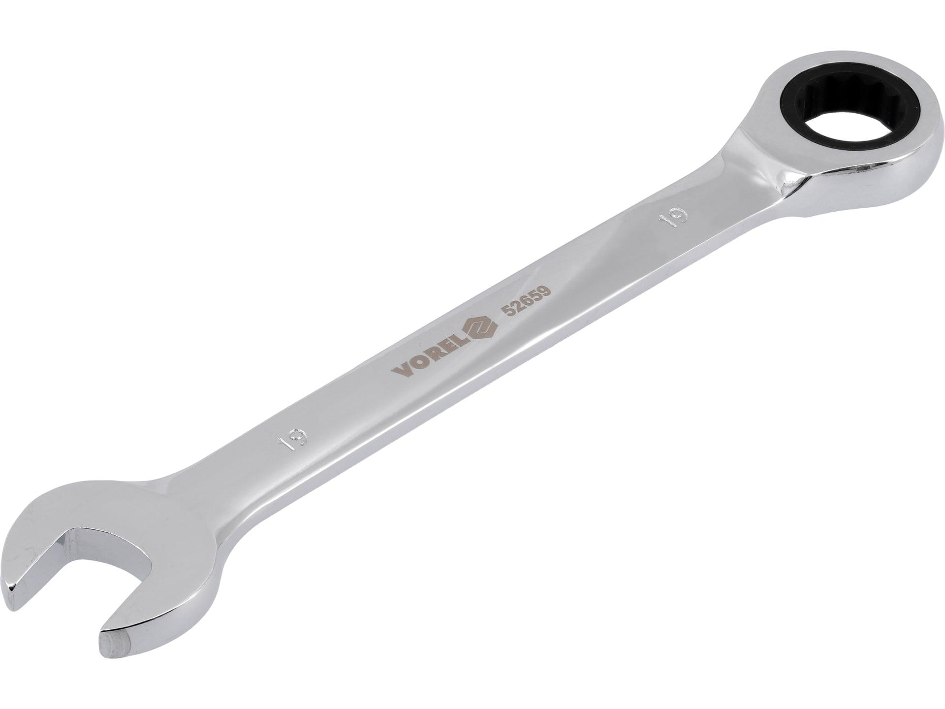 CHEIE COMBINATĂ CU CLICHET 19MM VOREL 52659