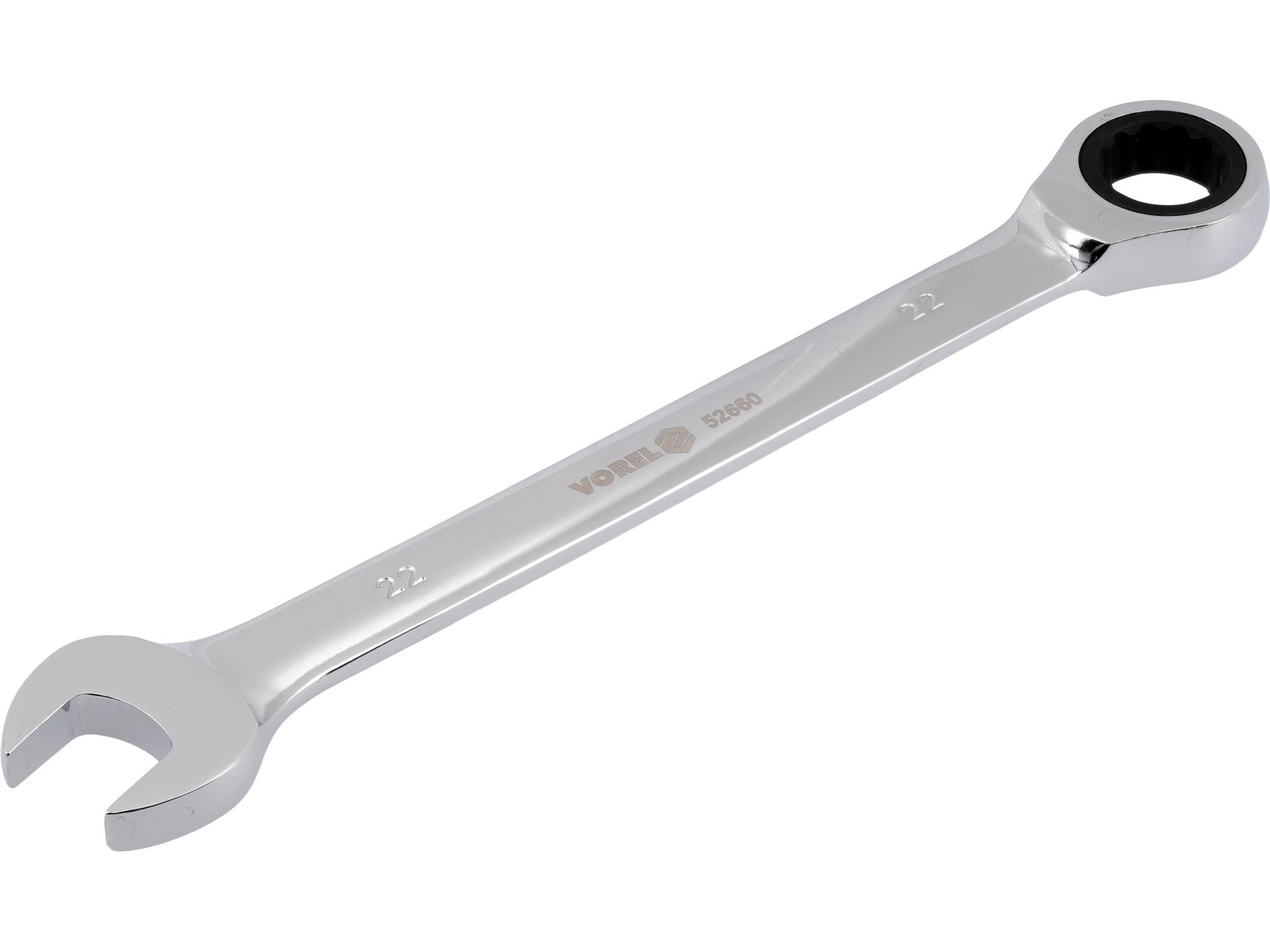 CHEIE COMBINATĂ CU CLICHET 22MM VOREL 52660