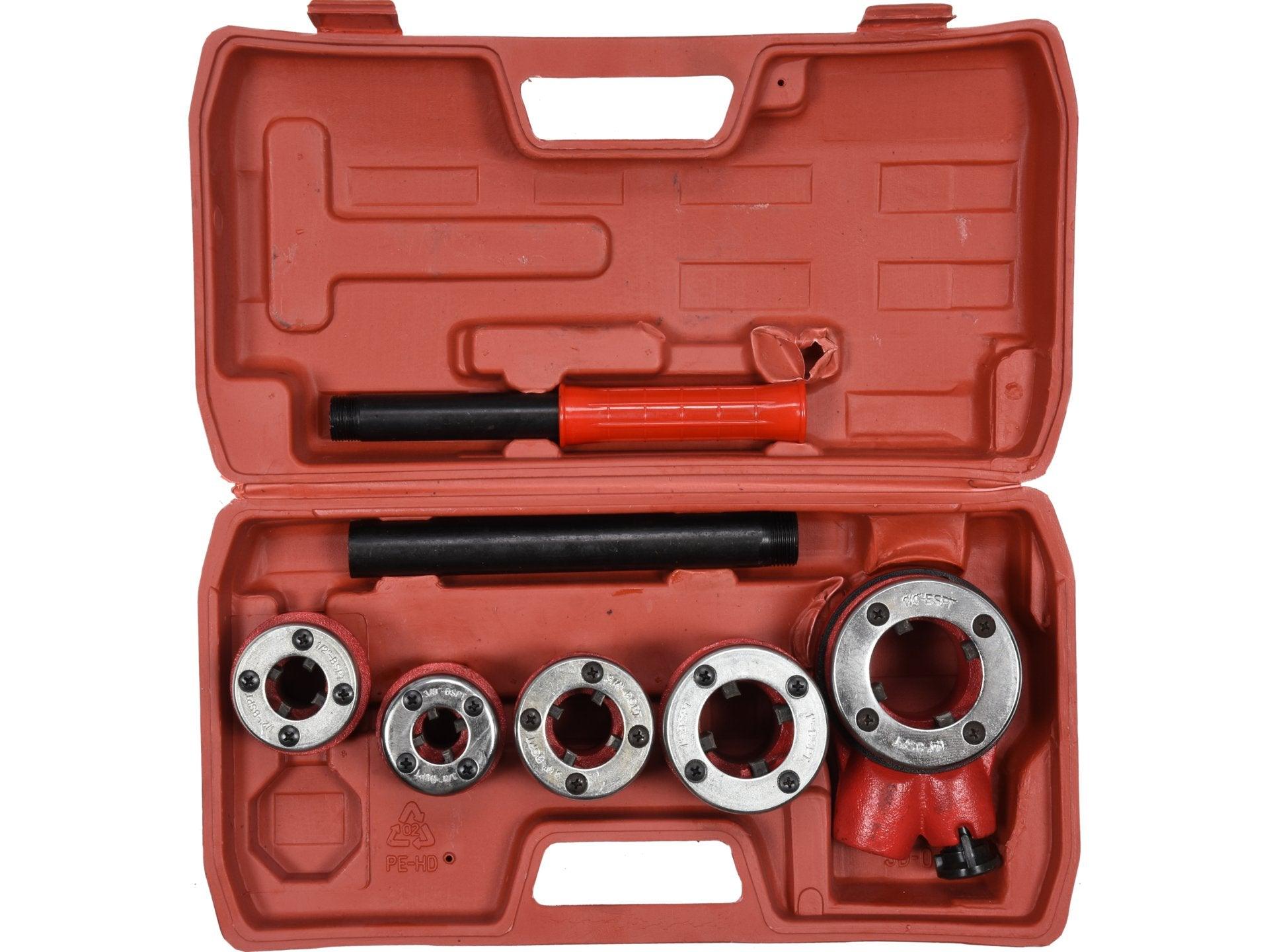 TRUSĂ FILIERE PENTRU ȚEVI 3/8'' - 5/4'' VOREL 55820