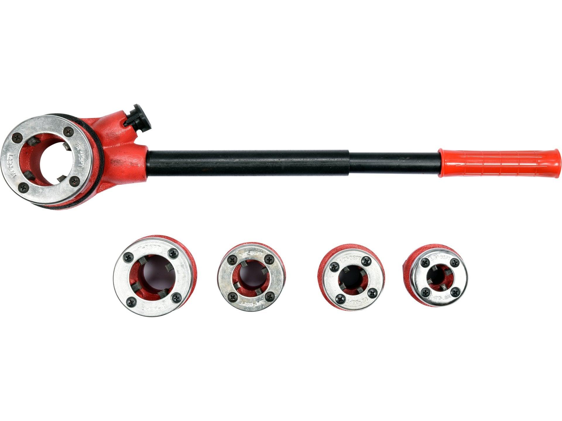 TRUSĂ FILIERE PENTRU ȚEVI 3/8'' - 5/4'' VOREL 55820