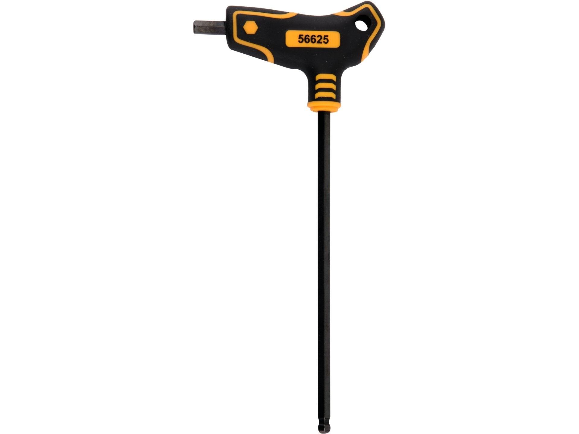 CHEIE HEXAGONALĂ CU BILĂ ȘI MÂNER, 6.0MM VOREL 56625